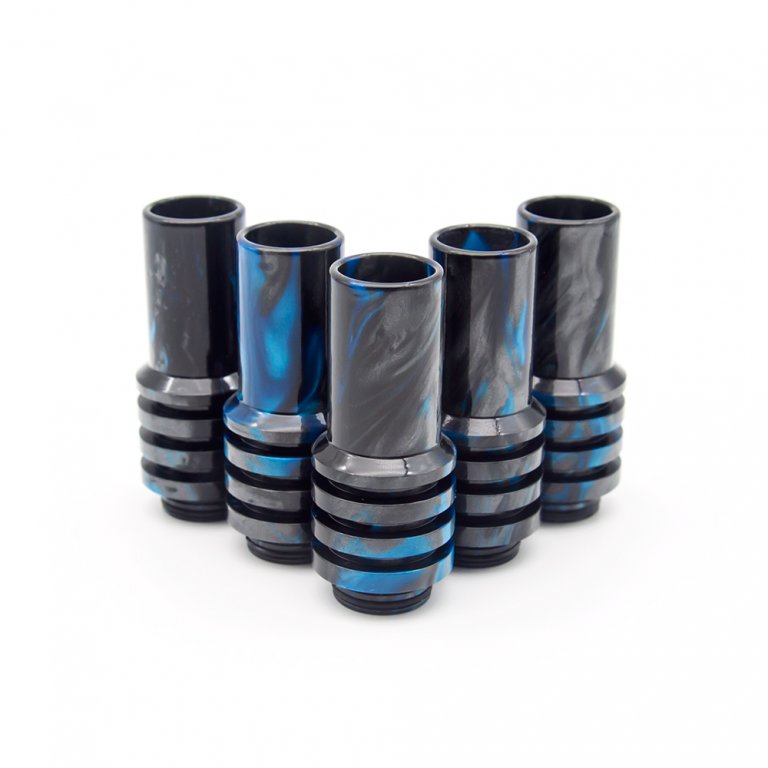 Black and Blue Sniper Drip Tips