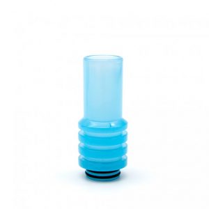 Frosted Blue Single Drip Tip