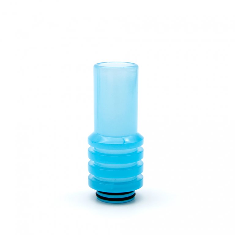 Frosted Blue Single Drip Tip