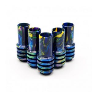 Yellow Purple Blue Sniper Drip Tips